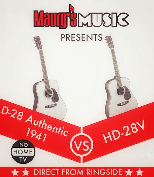Martin HD-28V vs the D-28 Authentic 1941