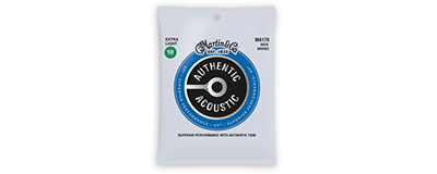 Martin MA170 Authentic Acoustic Strings - SP 80 20 Bronze Extra Light