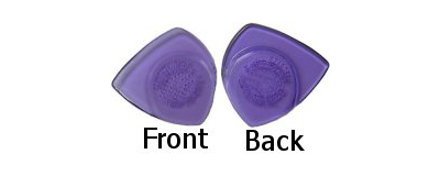 Awe-In-One Pick - Clear Purple 6pk